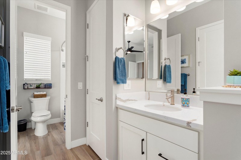 VANITY AT BEDROOM TWO