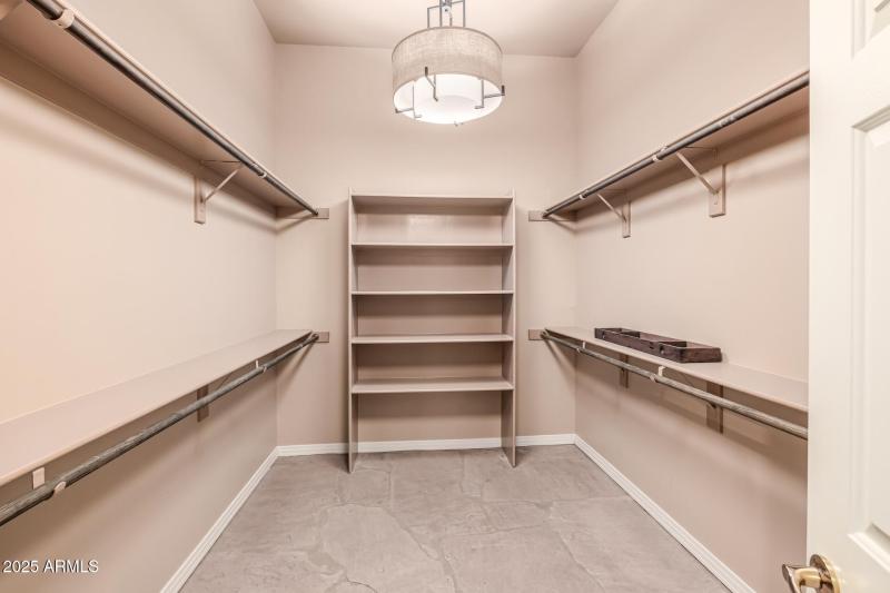Primary Walk in Closet
