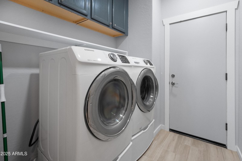 Laundry Room with Storage