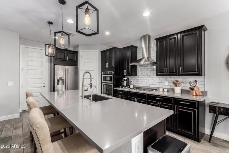 Gourmet Kitchen with huge island