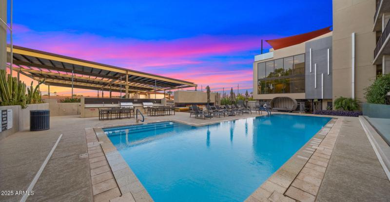 Built in BBQ Area Near Pool