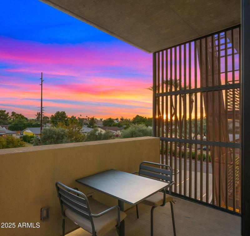 Balcony off Primary Bedroom