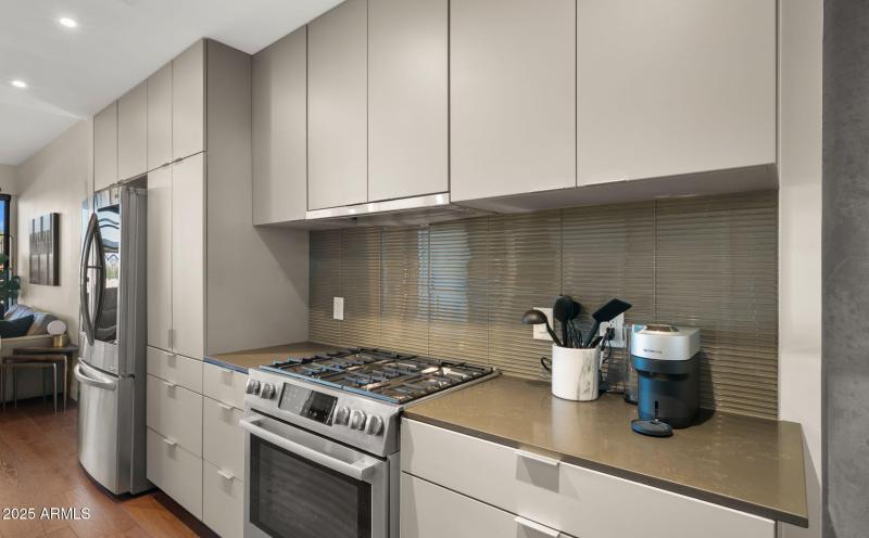 Kitchen with Sleek Finishes
