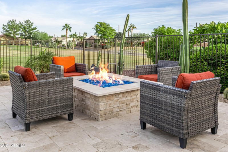 Golf View from Firepit