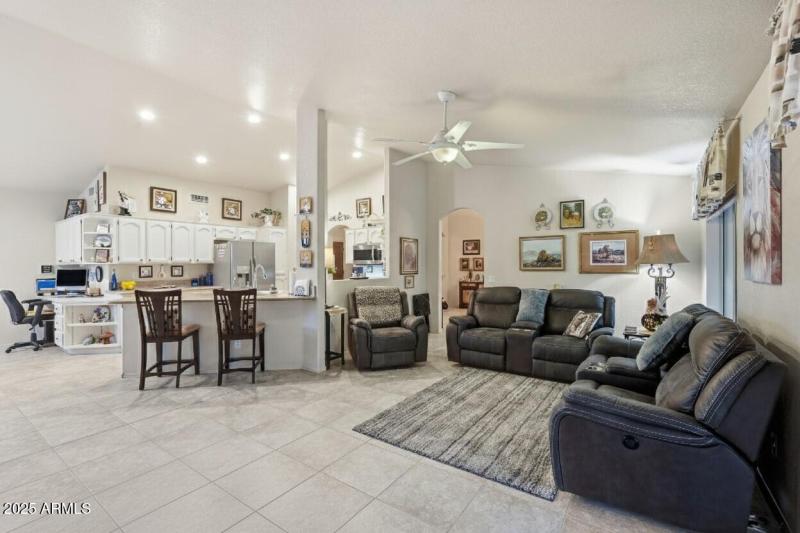 Living Room & Kitchen