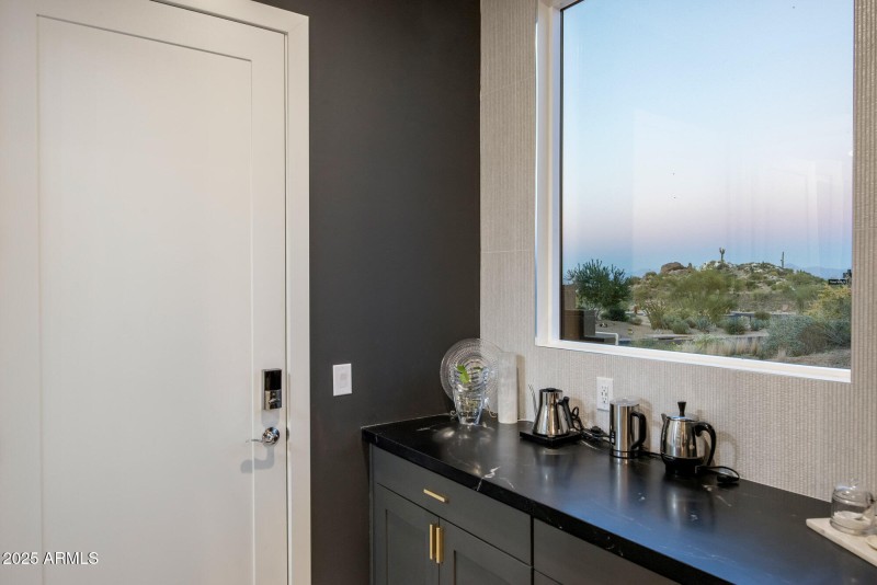 Coffee Bar Near Kitchen