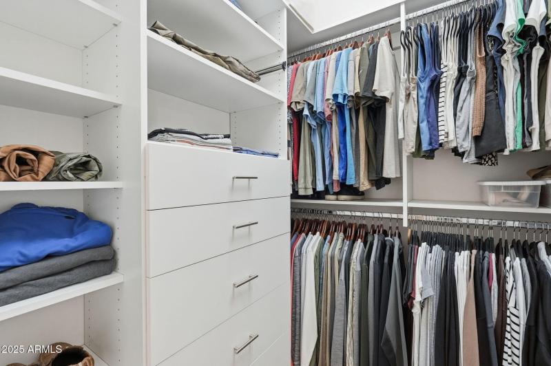 Primary Spacious Closet
