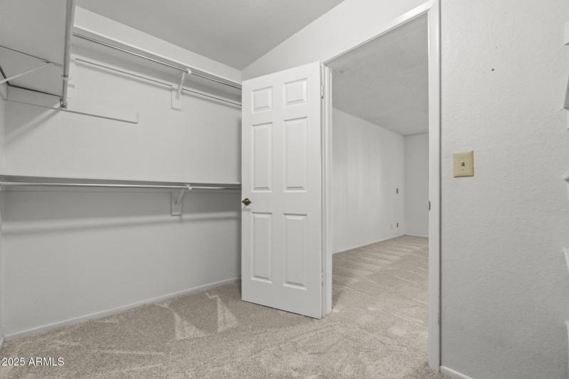 Large Primary Walk-In Closet