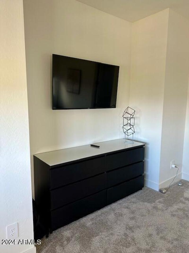 wall mounted flat screen TV niche and dr