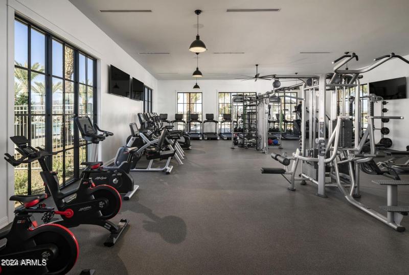 Gym and Fitness area