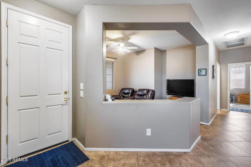 Den or office off of entry