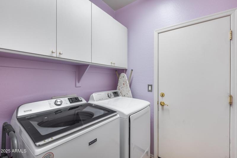Indoor laundry room