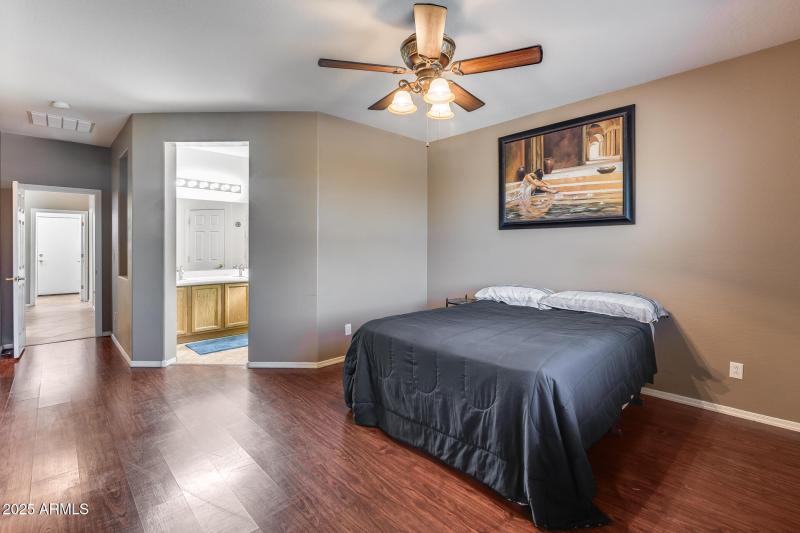 Master Bedroom and Bathroom