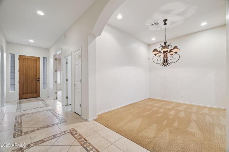 Entry/Foyer and Dining room
