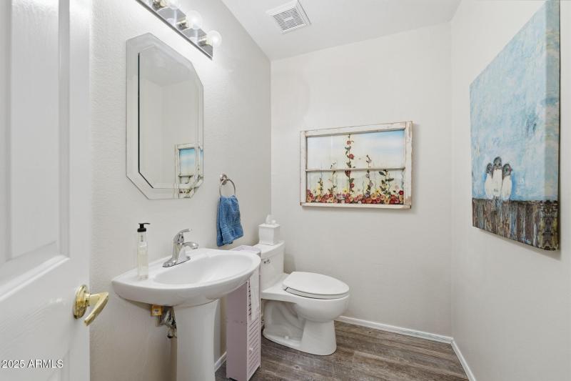 Powder Room on main floor