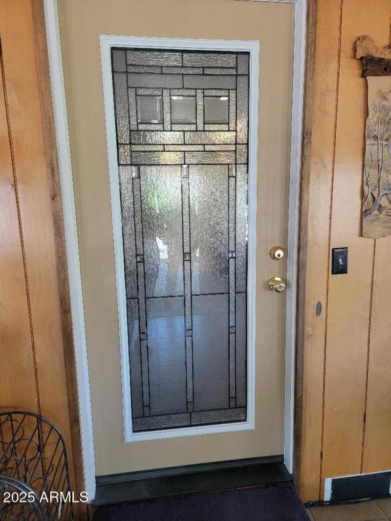 808 door going into house