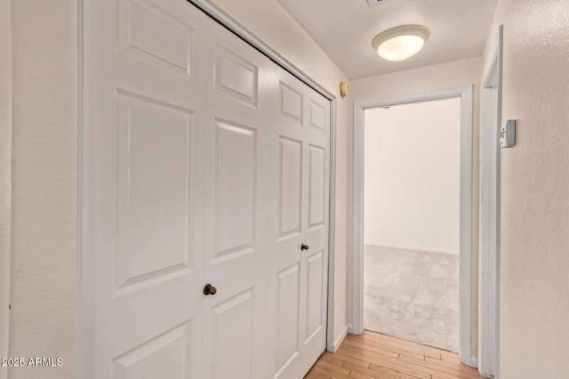 Laundry doors in Hallway