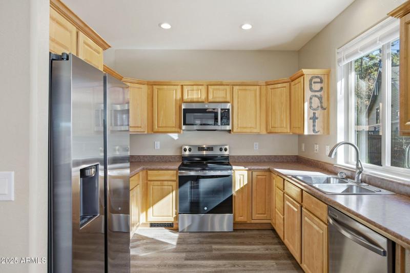 Stainless appliances