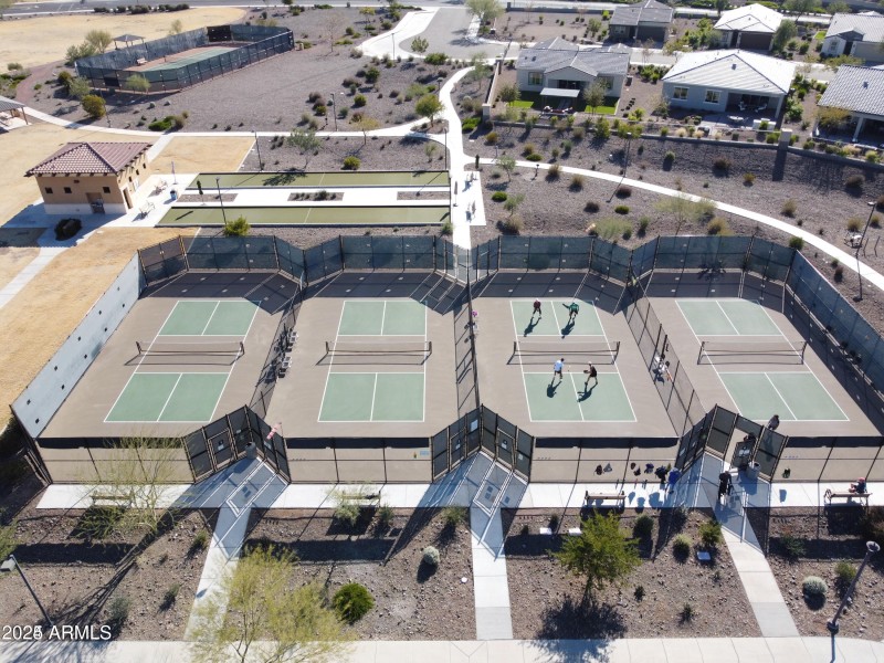 CantaMia Pickleball Courts-Aerial