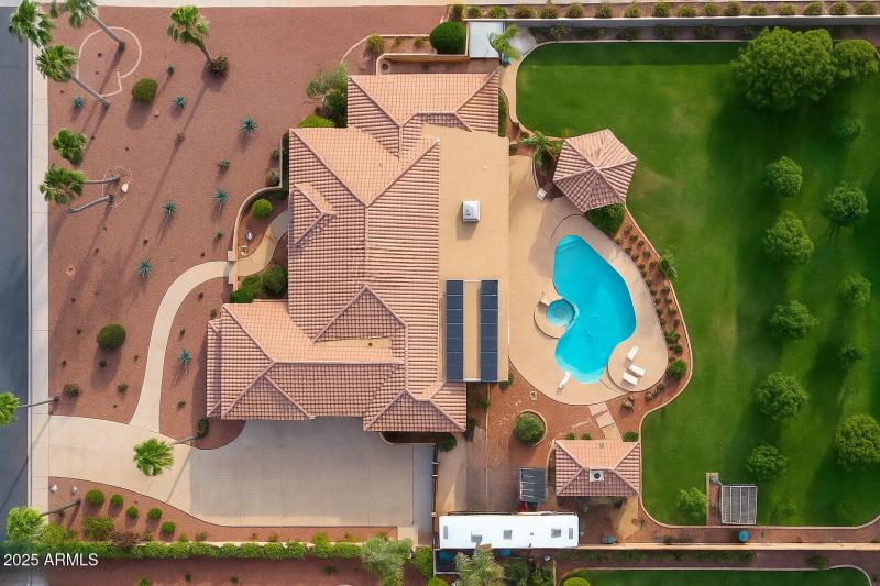Drone View of this awesome property!