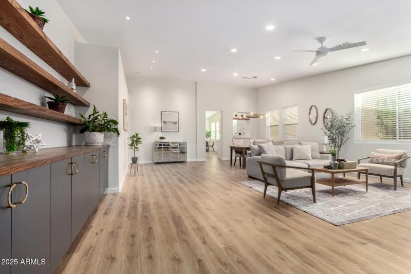 OPEN FLOOR PLAN + VAULTED CEILINGS