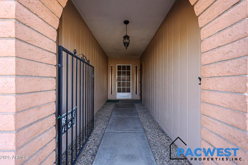 Exterior Entry Way
