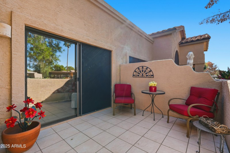 Front Patio Off Primary BR1