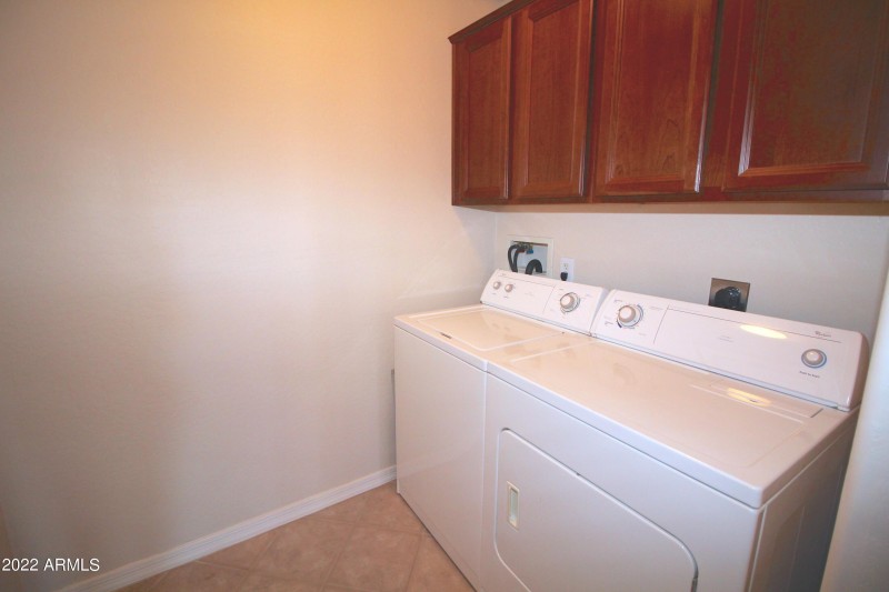 Separate laundry room