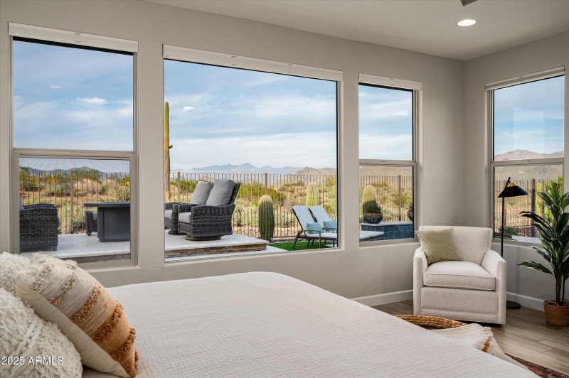 Wake up to Mountain Views