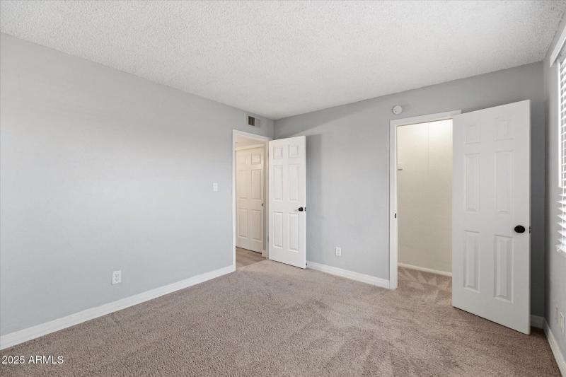 Guest Bedroom and walk in closet