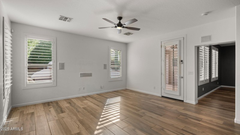 Natural Light with Large Windows