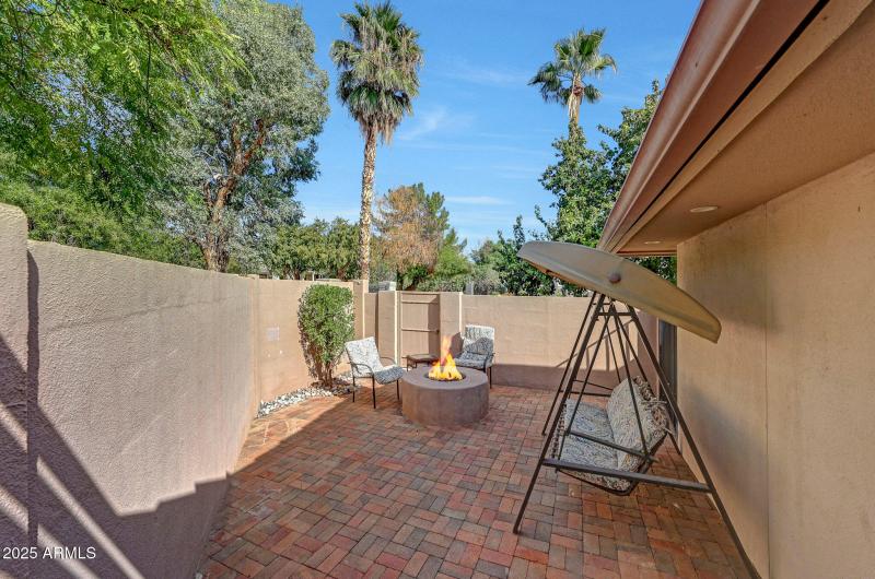 Patio Space with Firepit