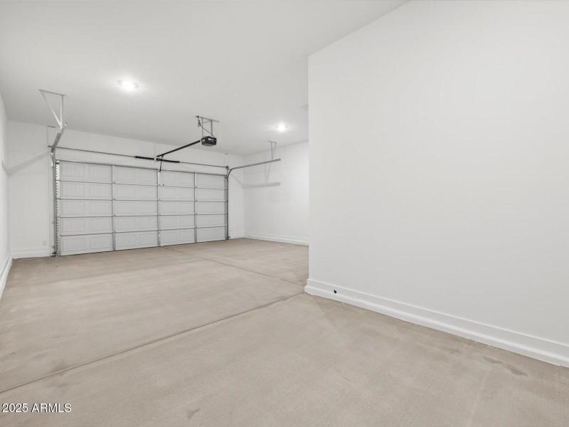 Tandem Garage with Opener