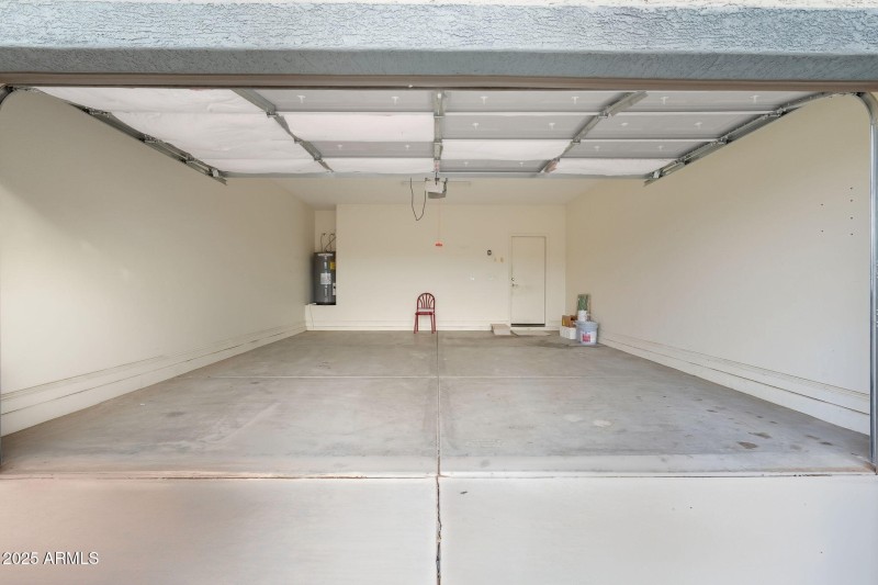 Garage has 2ft extension