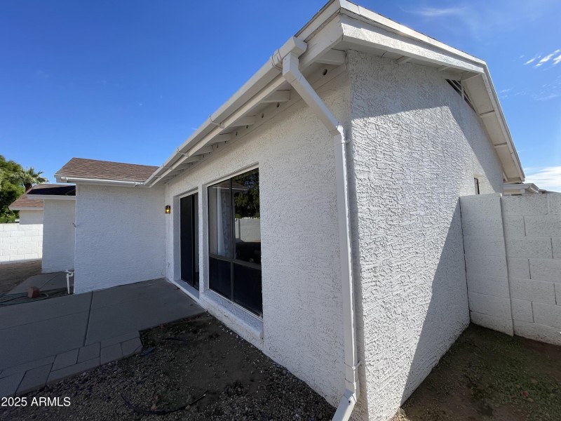 FRESHLY PAINTED EXTERIOR