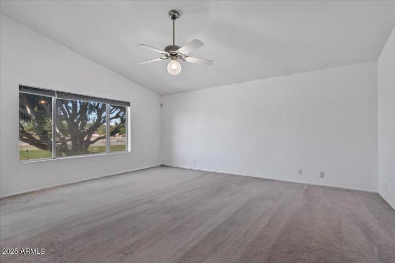 Primary bedroom with Mountain views