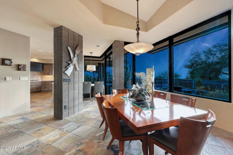 Dining Room at Night