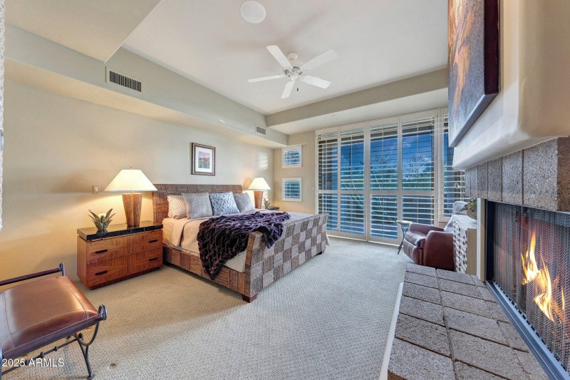 Primary Bedroom at Night