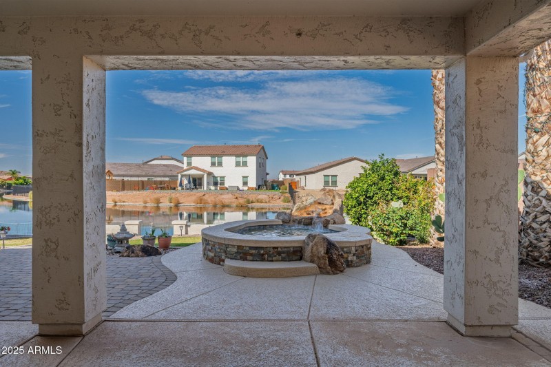 spa view from primary patio40558 W Park