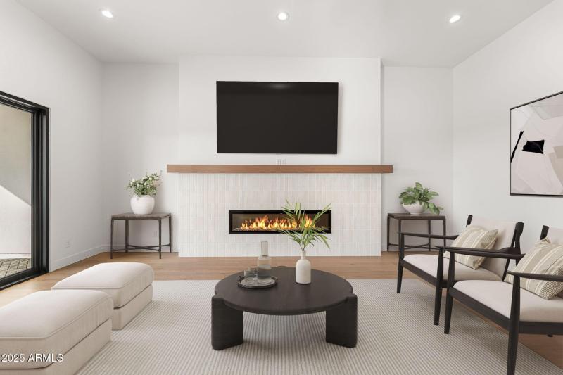 Fireplace Accent Wall