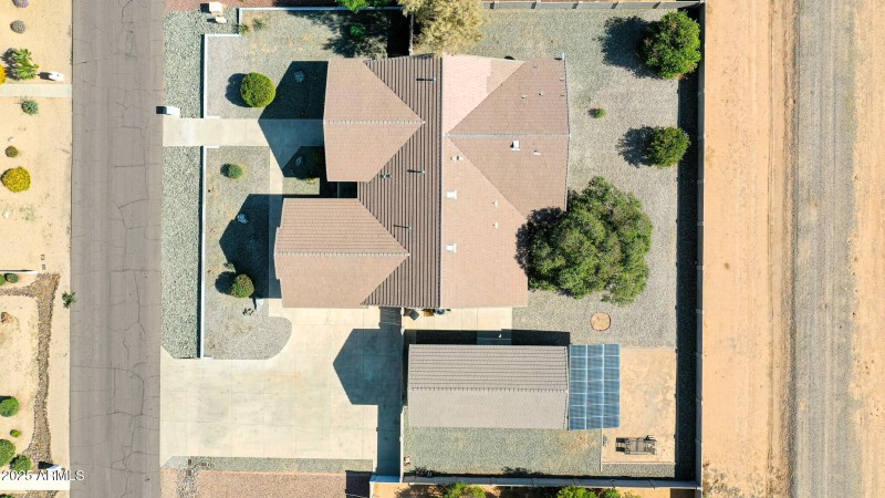 Just shy of 1/2 an acre