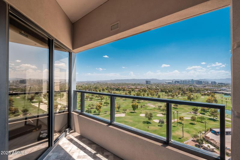 Balcony with Golf Course View