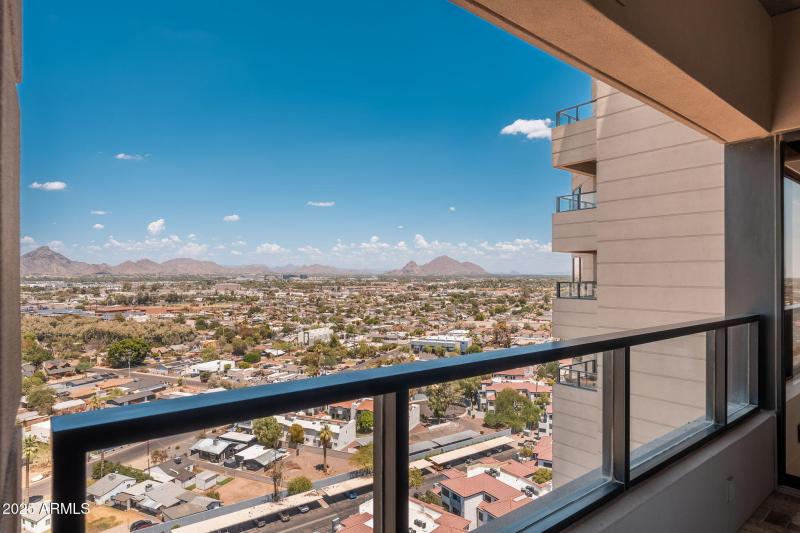Balcony with Mountain View