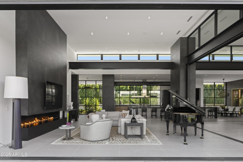 Great Room Opens to Patio Space