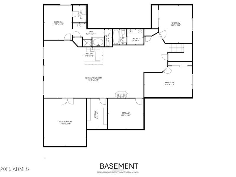 Basement Floor Plan