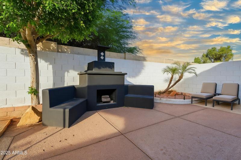 Outdoor Fireplace