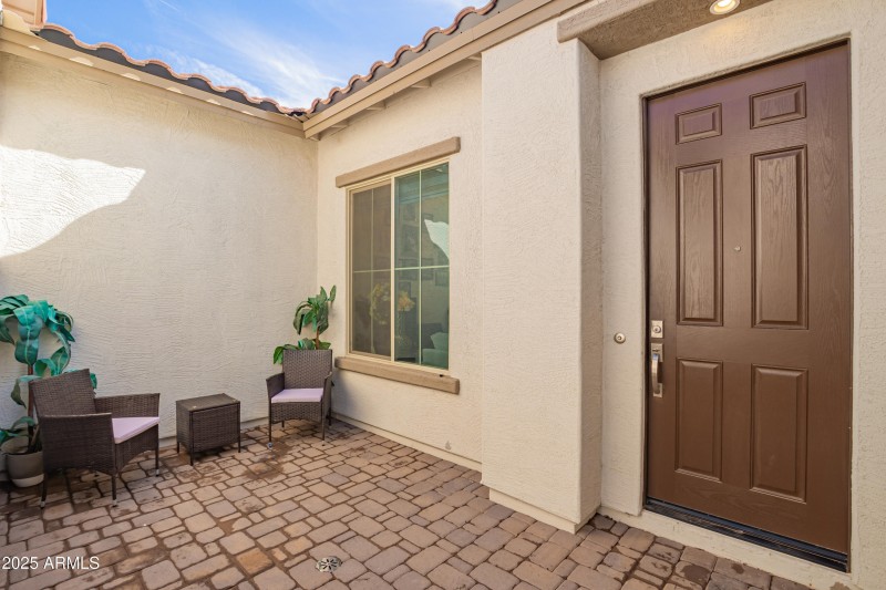 Courtyard Sitting Area
