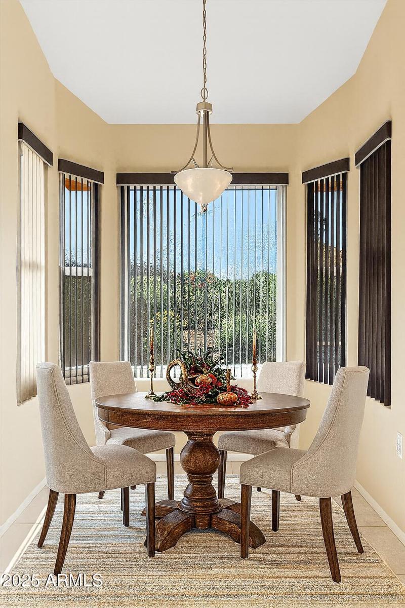 Breakfast Area Virtually Staged