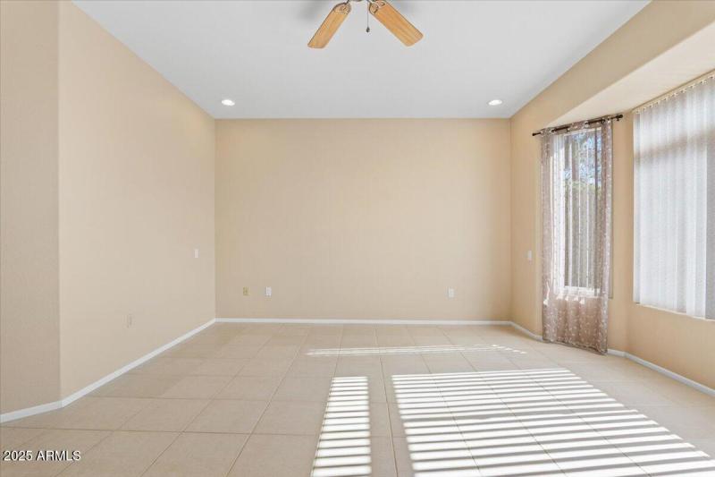 Primary Bedroom with Overhead Lighting