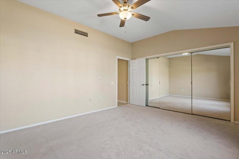 Guest Room with Huge Closet Space